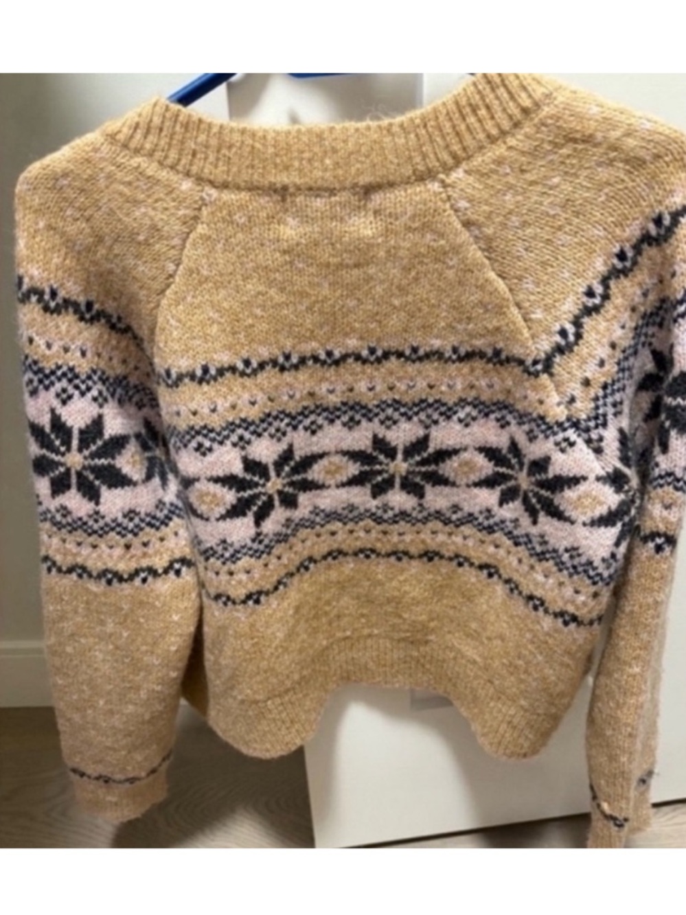 Old Navy Holiday Fair Isle Cardigan Sweater - Picture 8 of 8